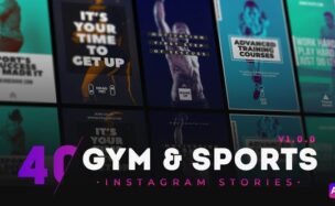 Videohive 40 GYM & Sports Instagram Story
