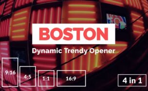 Videohive Boston | Dynamic Trendy Opener