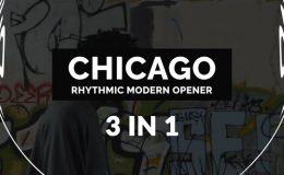 Videohive Chicago | Rhythmic Modern Opener