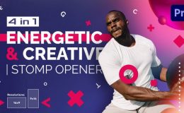 Videohive Energetic And Creative | Stomp Opener | Mogrt