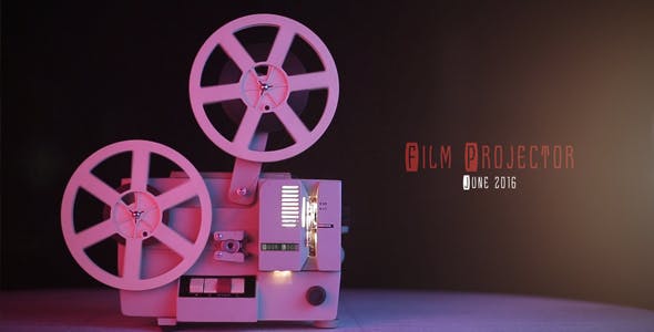 Videohive Film projector Family memories