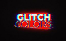 Videohive Glitch Colors Logo