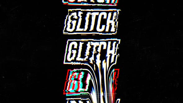 Videohive Glitch Logotype