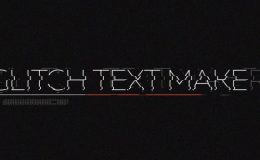 Videohive Glitch Text Maker