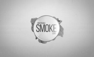 Videohive Grayscale Smoke Logo