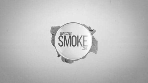 Videohive Grayscale Smoke Logo