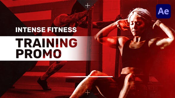 Videohive Intense Fitness Training Promo