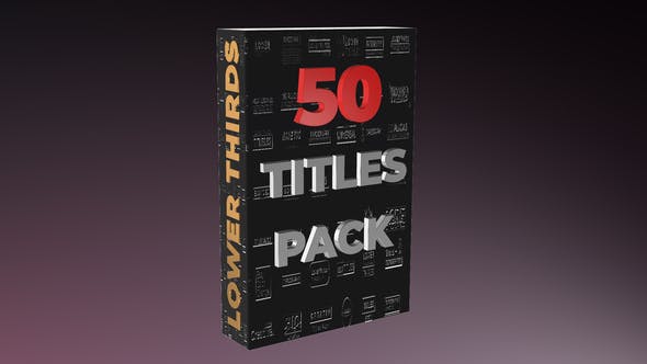 Videohive Modern Titles 50