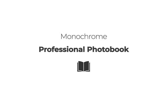 Videohive Monochrome. Professional Photobook