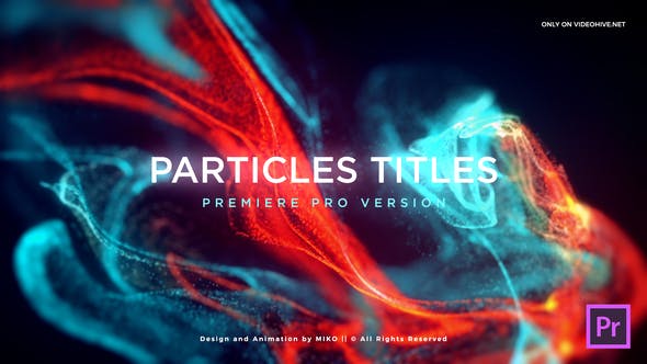 Videohive – Particles Titles – FLU