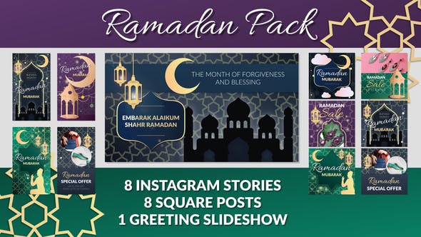 Videohive Ramadan Pack 30816545
