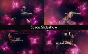 Videohive Space Slideshow 21175721