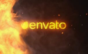 Videohive Spinning Fire Logo Reveal – 11718280