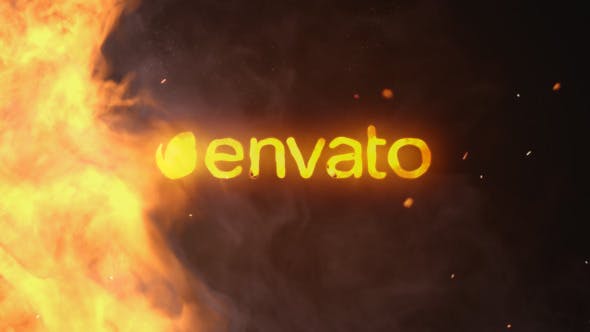 Videohive Spinning Fire Logo Reveal – 11718280