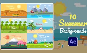 Videohive Summer Background | After Effects