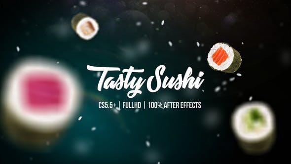 Videohive Tasty Sushi