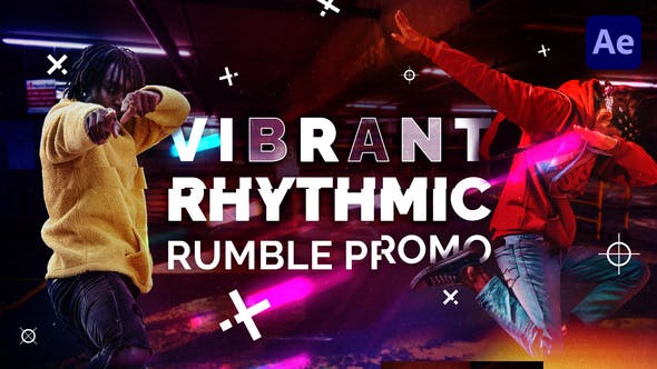 Videohive Vibrant Rhythmic Rumble Promo