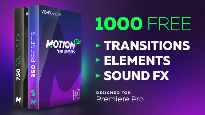 Free Presets Pack for Motion Bro – Premiere Pro