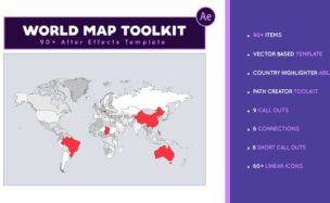Videohive World Map Toolkit