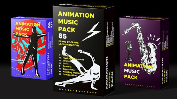 Videohive Animation music pack