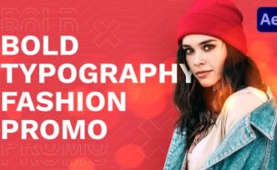 Videohive Bold Typography Fashion Promo