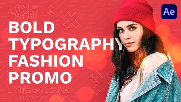 Videohive Bold Typography Fashion Promo