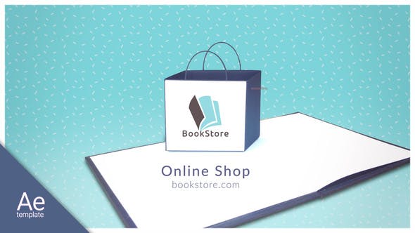 Videohive Bookstore Logo