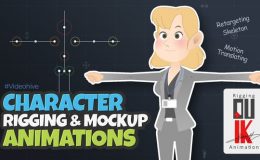 Videohive Character Rigging Mock Up Animations