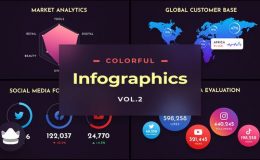 Videohive Colorful Infographics Vol.2