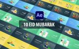 Videohive Eid Mubarak Animation - After Effects