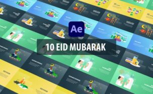 Videohive Eid Mubarak Animation – After Effects