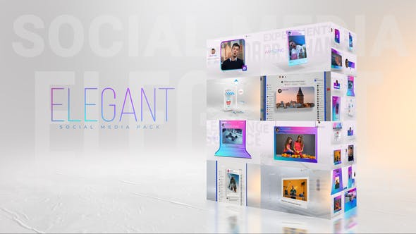 Videohive Elegant I Social Media Pack