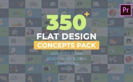 Videohive Flat Design Concepts - Premiere Pro
