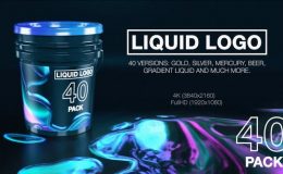 Videohive Liquid Logo Reveal (40 in 1 Pack)