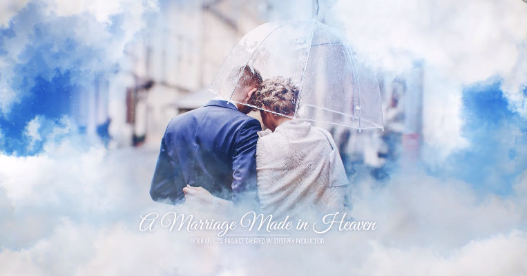 Videohive Marriage Made in Heaven | Wedding Invitation | Wedding Opener | Wedding Slideshow