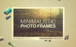 Videohive Minimalistic Photo Frames