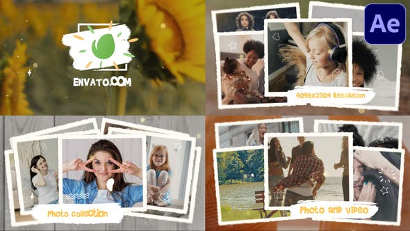 Videohive Photo Collection Slideshow | After Effects