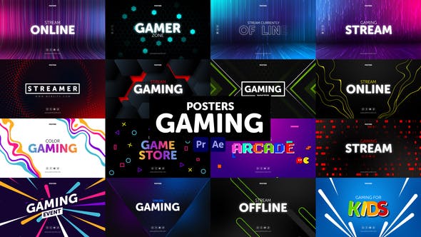 Videohive Posters Gaming