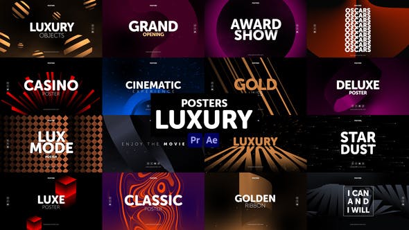 Videohive Posters Luxury