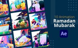 Videohive Ramadan Mubarak Animation | After Effects