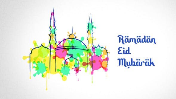 Videohive Ramadan Watercolor
