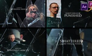 Videohive Shattered Crime Thriller – Premiere PRO