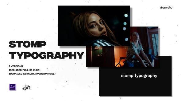 Videohive Stomp Typography 31285894