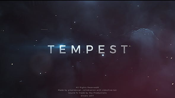 Videohive Tempest | Trailer Titles