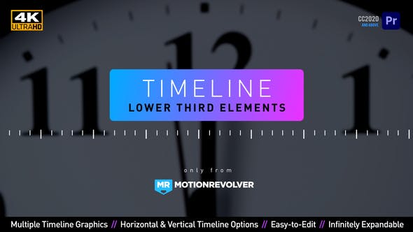 Videohive – Timeline Lower Third Elements | MOGRT for Premiere Pro