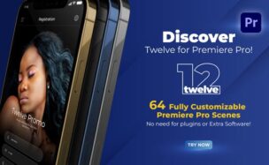 Videohive Twelve App Promo for Premiere Pro – MOGRT