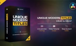 Videohive Unique Modern Titles