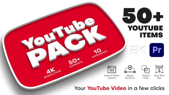 Videohive YouTube Pack – Premiere Pro