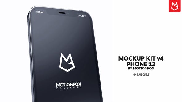 Videohive – App Promo Mockup Kit v4 | Phone 12 Pro