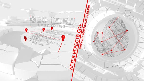Geo Intro and Logo reveal – Videohive